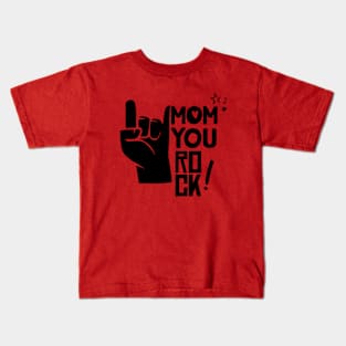 My Mom Rocks Kids T-Shirt